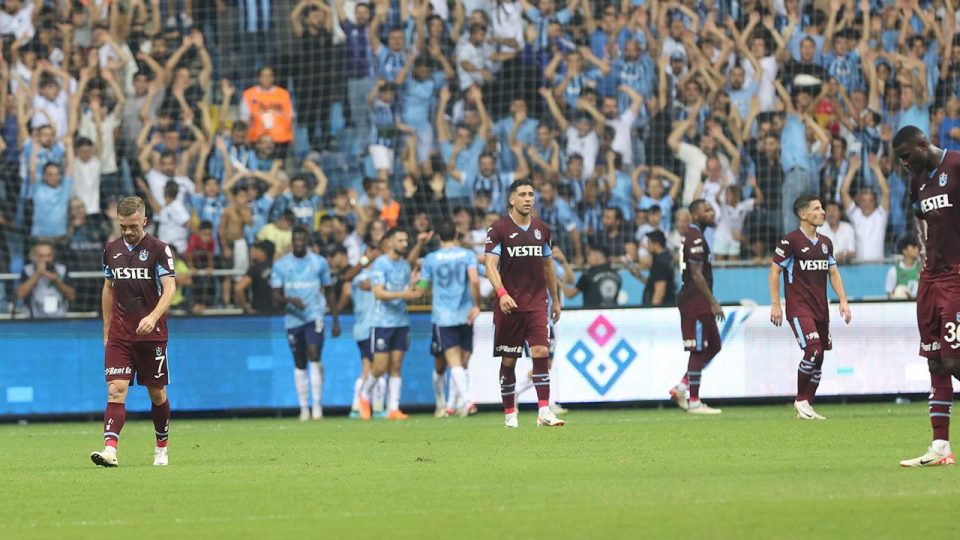 Trabzonspor zirveden uzaklaşıyor